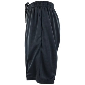 <b>Men</b> Solid Color Polyester Drawstring Shorts Regular Fit Woven Breathable Swim <b>Trunk</b> Black - Product Image 6
