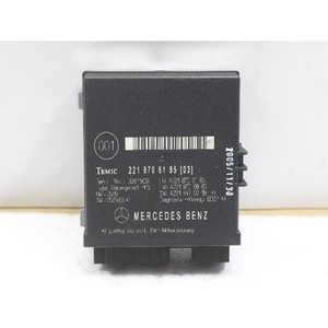 โมดูลเปิด-ปิดฝากระโปรงท้ายรถยนต์ S-class แบบรีโมท ใช้แล้ว ของแท้ OEM 2218706185 - Product Image 1