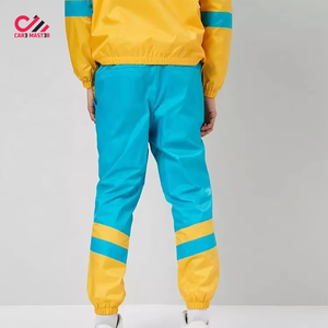 Custom Two Piece Windbreaker Short <b>s</b> & <b>Jacket</b> Set Custom design Zip up Nylon Polyester Streetwear Tracksuit <b>Mens</b> Windbreaker Set - Product Image 2