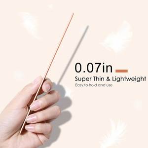 Mini Lima de Uñas de Acero Inoxidable con Doble Borde Curvo para Detallado de Precisión y Limaado Más Rápido - Product Image 3