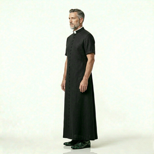 Fournisseur de vêtements liturgiques sur mesure, vêtements religieux, vêtements de clergé d'église, robe de prêtre professionnelle, robe de clergé d'église - Product Image 1