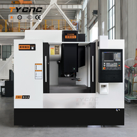 Centre d'usinage vertical CNC VMC855 à broche unique BT40, 3 axes, haute précision, vente chaude