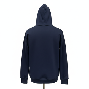 Sudadera con capucha personalizada para hombre, de invierno y otoño, gruesa, con logotipo de diamantes de imitación, 100% algodón polar, en varios colores, al por mayor. - Product Image 2