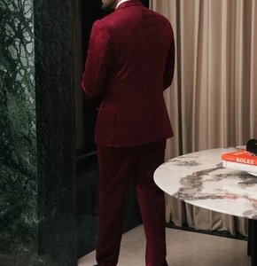 Custom Made ROYAL SPORTS Mustard Formal Men Business Suits Outdoor Wedding Fashion Dress Pant Coat Tuxedo Suit Wholesale OEM ODM - Product Image 5