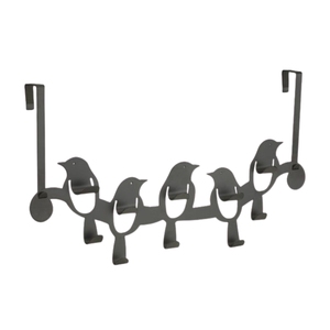 Decorative Bird Shaped Metal <b>Wall</b> Hook <b>Rack</b> Iron Wire <b>Key</b> Towel Coat Hanger Organizer <b>for</b> Home & Entryway - Product Image 3