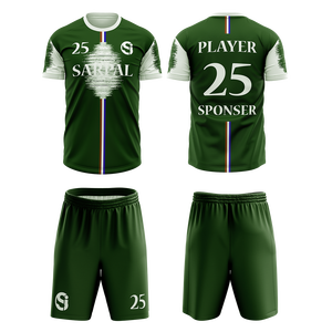 Conjuntos de Uniformes de Fútbol Retro Personalizados para Hombre, Camiseta de Fútbol de Secado Rápido con Manga Corta y Logotipo Frontal, Ropa de Entrenamiento para Hombre - Product Image 3