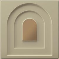 MOI Promotion Panneau Mural 3D en PVC Effet Miroir, Imperméable et Anti-humidité, Motif Géométrique, pour Salon et Décoration Intérieure