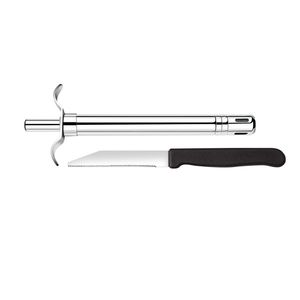 Deluxe <b>Gas</b> <b>Lighter</b> stainless steel durable ignition tool ergonomic design safe versatile kitchen accessory for everyday cooking - Product Image 1