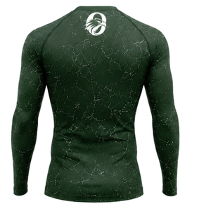 Conjunto Deportivo de Manga Larga y Leggings para Hombre, Color Verde Bosque, Compresión Activa para Entrenamiento, Fitness, Gimnasio, Ropa Deportiva - Product Image 5
