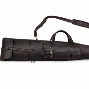 Sacs sur mesure OEM de haute qualité pour la chasse, sacs de transport 100% cuir véritable avec sac étanche pour la chasse et le tir - Product Image 1