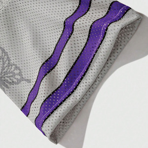 Camiseta Deportiva Unisex con Estampado de Mariposas, Estilo American Football, Malla Oversize, Ropa Urbana, Proveedor Mayorista OEM - Product Image 3