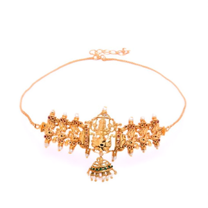 Matte Temple Style Armlet Fashion Body Jewelry - Product Image 2