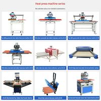 Nouvelle presse à chaud pneumatique entièrement automatique à double station 60x40 pour T-shirts grand format, compatible avec l'encre UV, modèle 2026