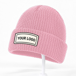 Custom Knit Beanie <b>Hats</b> for <b>Men</b> and Women <b>Winter</b> Warm Headwear Wholesale Bulk Orders Private Label Supply - Product Image 1