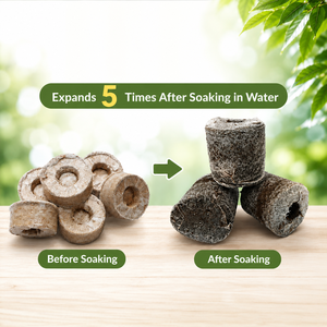 100% Natural Coco <b>Peat</b> Jiffy Pellets for Seed Starting Biodegradable Coir Seedling Growing Media - Product Image 4