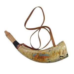 Sifflet en corne de buffle artisanal moderne, sonorité puissante, cadeau d'affaires de haute qualité, Tanishka Exports Viking - Product Image 5