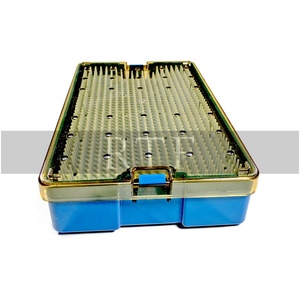 Caja de desinfección de instrumentos médicos de silicona Autoclavable, tamaño L/M/S para instrumentos microquirúrgicos, caja de esterilización - Product Image 6