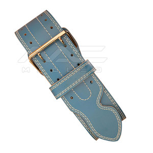 Ceinture de levage de charges lourdes avec soutien dorsal renforcé et boucle sécurisée pour l'entraînement musculaire, l'exercice de force, la gym et le fitness - Product Image 3