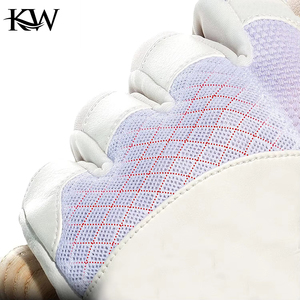 ถุงมือตีเบสบอลคุณภาพสูงแบบยาวพิเศษสำหรับการแข่งขัน ถุงมือตีซอฟต์บอลหนังออกแบบเองได้สำหรับการฝึกซ้อม - Product Image 6