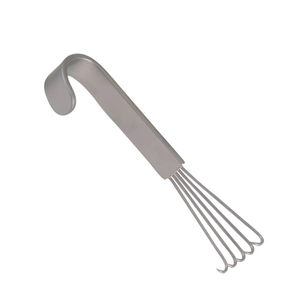 Retractor Quirúrgico Anderson Bear Claw de 5 Puntas Afiladas, Mango Plano, Acero Inoxidable, Instrumento Médico para Cirugía General - Product Image 4