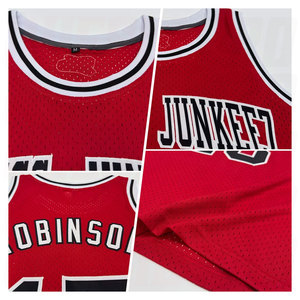 Camisetas de Baloncesto Sublimadas Personalizadas, Ropa Deportiva de Talla Grande, Camiseta de Baloncesto Transpirable Antibacteriana con Nombres y Números Bordados - Product Image 4