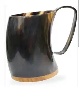 High Demand Handmade Horn Coffee Mug for Home and Hotel Use from Indian Supplier