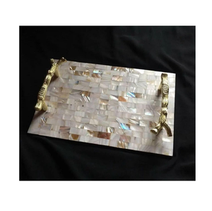 Bandeja Rectangular de Nácar Hecha a Mano de Calidad Premium con Diseño Elegante para Hoteles y Restaurantes a un Precio Accesible - Product Image 2