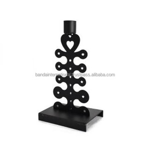 Iron Taper <b>Candle</b> <b>Holder</b> With <b>Black</b> Powder Coating Finished For Lighting Home Decoration And Other <b>Candle</b> <b>Holders</b> Jars - Product Image 1