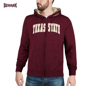 Texas State Bobcats Colosseum Arch & Logo Tackle Twill Full-Zip Hoodie - Maroon - Product Image 4