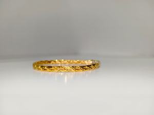 Auténtica Pulsera de Oro Sólido de 22K con Eslabones de Diseño Elegante, Cierre de Gancho en S, Joyería Fina Moderna Unisex, Accesorio para Uso Diario - Product Image 4