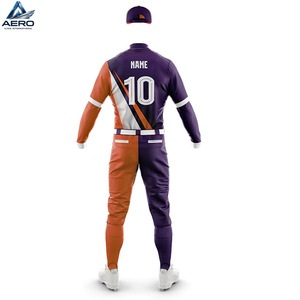 Uniformes de Béisbol Modernos Sublimados de Alta Calidad, Duraderos, Ligeros, Transpirables, Totalmente Personalizables, con Bloques de Color - Product Image 4