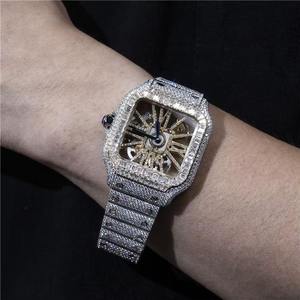 Montre Hip Hop Moissanite Style Diamant Iced Out Fournisseur en Gros - Product Image 3