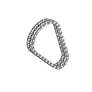 Kit de cadena de distribución hidráulica Massey Ferguson 825199M1 58 eslabones compatible con motor MF 135 148 240 Perkins AD3 152 - Product Image 1