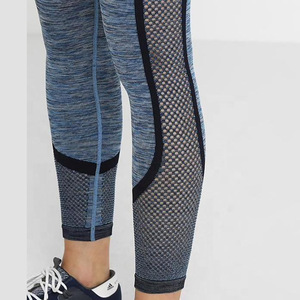 2026 Custom Logo Spandex/Polyester Sportswear Women High Waist Yoga Pants Gym Workout <b>Tight</b> Fitness Seamless Yoga Leggings - Product Image 6