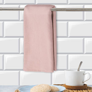 Serviettes de cuisine 100% coton écologiques, tissées à carreaux, à séchage rapide, lavables en machine, carrées et rectangulaires, résistantes aux enfants, en tissu éponge simple face - Product Image 4