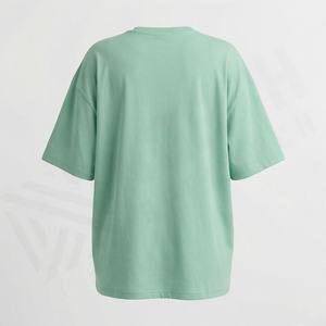 Camiseta Oversize Personalizada para Mujer, de Algodón, con Logotipo Termotransferible, para Pedidos al por Mayor, Estilo Urbano - Product Image 2