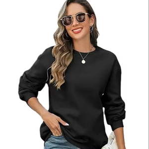 SPORTEX WEARS Sudaderas de Invierno Personalizadas para Mujer, Tejido de Punto, Forro Interior, Logotipo Estampado en la Parte Delantera, Contraste de Color Otoñal - Product Image 1