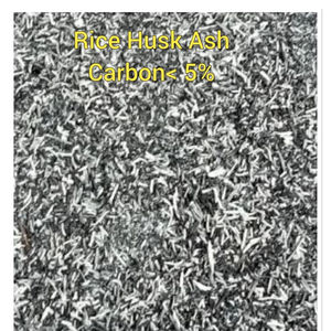เถ้าแกลบข้าวคาร์บอนต่ำ น้อยกว่า 5 เปอร์เซ็นต์ สำหรับการใช้งานในอุตสาหกรรม - Product Image 1