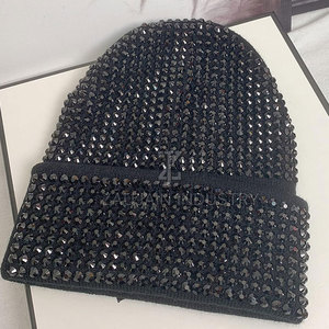 Gorro de Punto Elástico con Pedrería de Tela Suave, Elegante para Invierno, Servicio de Fabricación al por Mayor - Product Image 3