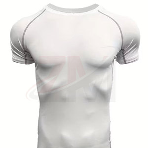 Camisetas de Compresión Deportivas de Manga Corta de Secado Rápido para Gimnasio, Personalizables, Lisas - Product Image 4