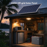 Module photovoltaïque mono cristallin fourni directement par l'usine pour les systèmes d'énergie solaire résidentiels, commerciaux et industriels