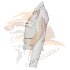 แจ็คเก็ตหนังผู้หญิงราคาส่งถูก แขนยาว ดีไซน์ OEM รับทำโลโก้ตามสั่ง - Product Image 5
