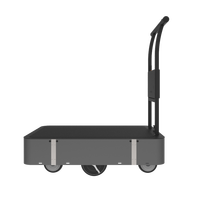 Nouveau robot mobile autonome électrique à quatre roues pour le déplacement de remorques, équipement logistique industriel pour entrepôt, OEM