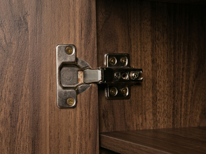 Modern 2 Door Chipboard MDF Board <b>Shoe</b> Cabinet <b>Storage</b> Organizer SC233 Walnut Entryway <b>Shoe</b> Rack Knock Down/DIY 3 <b>Shelves</b> for - Product Image 4