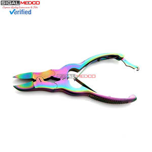 Cortauñas de Podología de Acero Inoxidable de 6 Pulgadas, Color Arcoíris, de Alta Resistencia, para Uñas Gruesas y Micóticas, Tipo Cantilever - Product Image 5