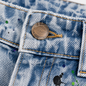 Pantalones Cortos de Moda para Hombre 2026, Personalizados, de Algodón, con Efecto Desgastado, Transpirables - Product Image 6