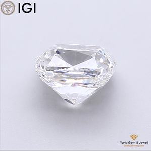 เพชร CVD ทรงคุชชั่น ขนาด 2.00 กะรัต สี D ความสะอาด VVS2 พร้อมใบรับรอง IGI สำหรับเครื่องประดับแบบโซลิแทร์ทันสมัยตามสั่ง - Product Image 5