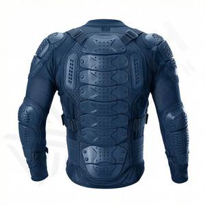 แจ็คเก็ตหนังแท้สำหรับขี่มอเตอร์ไซค์คุณภาพดีที่สุดสำหรับผู้ชาย รุ่นใหม่ล่าสุดสำหรับฤดูหนาว พร้อมแผ่นป้องกันที่ถอดออกได้ สามารถสั่งทำได้ - Product Image 2