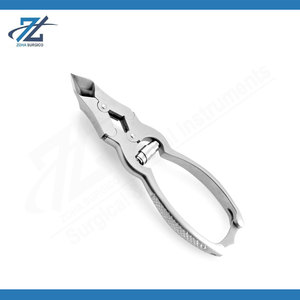 Custom Pink Stainless Steel Cuticle Nipper Wide Jaw Sharp Dead Skin Cutter Professional Manicure Trimmer Durable <b>Waterproof</b> Nail - Product Image 6