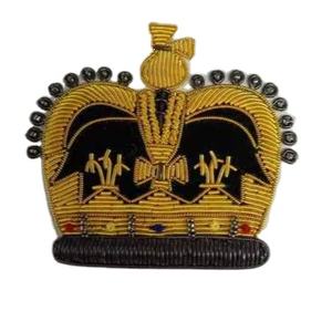 Polo Lauren Vintage avec Broderie Fil Doré Français 3D, Écusson de Luxe Résistant à l'Eau, Écologique et Sans Nickel, Style Bullion pour Blazer - Product Image 6